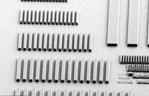 polymer dielectric microelectronics industry high contract structures