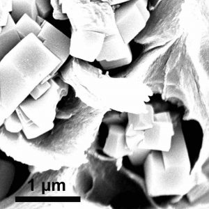 SEM polyimide zeolite membranes without sulfolane