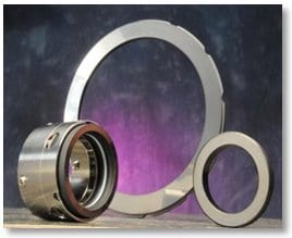 ultrananocrystalline diamond mechanical pump seals