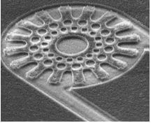 ultrananocrystalline diamond microturbine