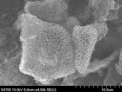The novel material can replace platinum in dye-sensitized solar cells will virtually no loss of generating capacity.