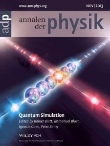 Special Issue "Quantum Simulations"