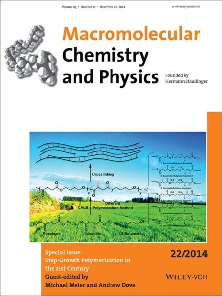 Special issue cover step-growth polymerization