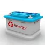 Second life batteries to stabilize power grid