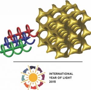 gyroid structured materials