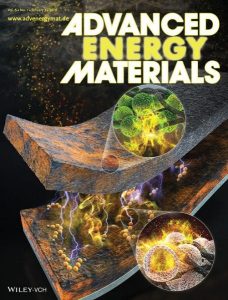 Cover from Ilias Belharouak, Arumugam Manthiram, Yang-Kook Sun and co-workers.