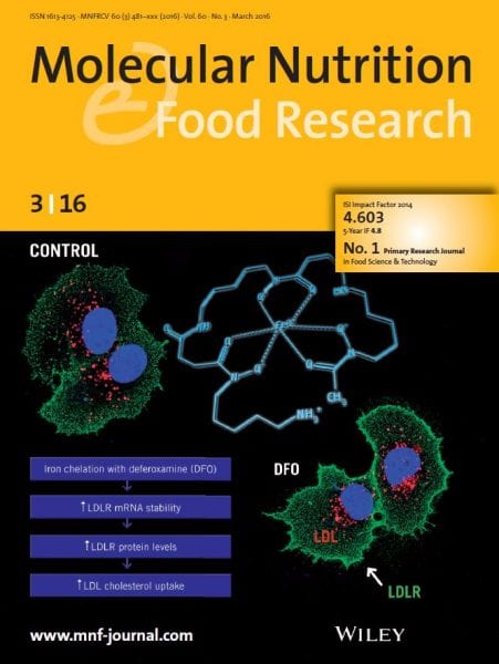 Molecular Nutrition & Food Research back cover March