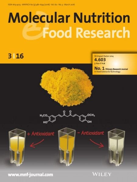 Molecular Nutrition & Food Research front cover March