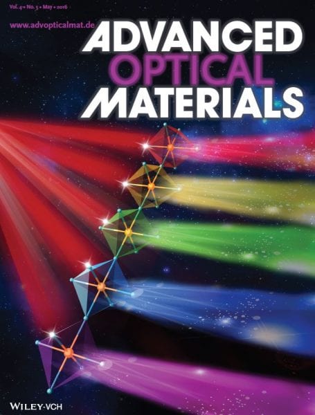 Advanced Optical Materials May back cover