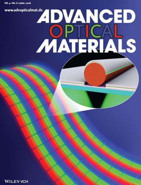 Advanced Optical Materials back cover June