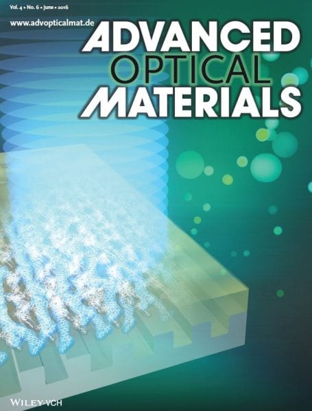 Advanced Optical Materials front cover June