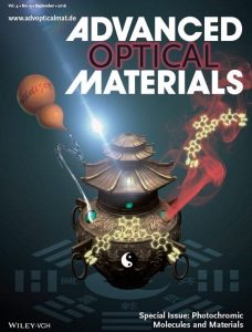 Front cover of the Photochromic Molecules and Materials Special Issue