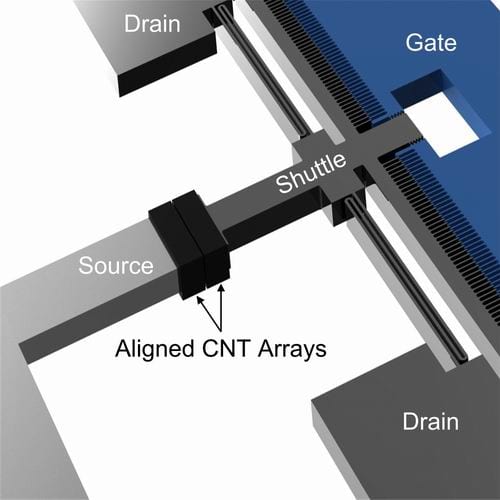 Microelectromechanical Switch-On: Carbon Nanotube Switches