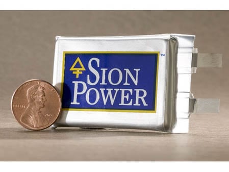 BASF invests $50 million to acquire equity ownership position in Sion Power