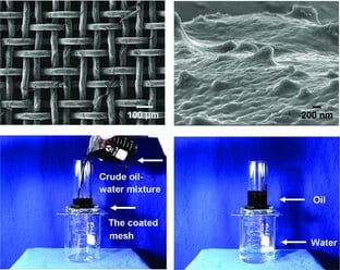 New Material to Effectively Clean Oil Spills