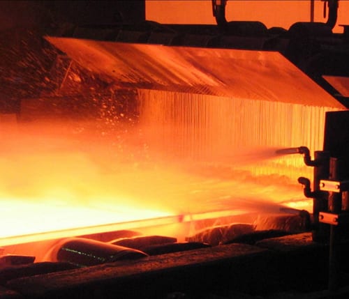 Quick Roll-Changing in Steel Strip Production