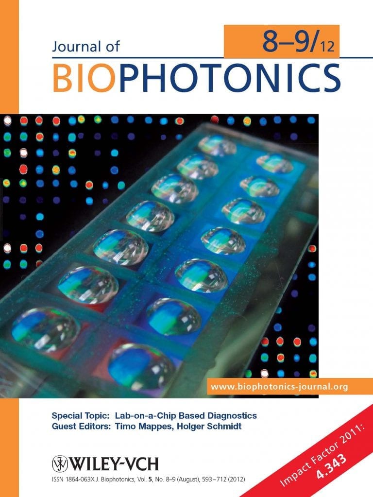 Journal of Biophotonics LabonaChip Based Diagnostics