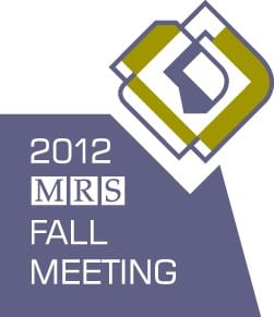 Where Materials Scientists Meet – the 2012 MRS Fall Meeting