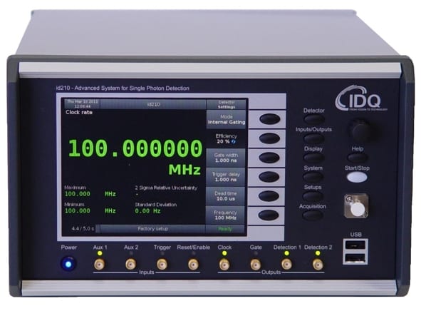 Near-Infrared Photon Counter with 100 MHz trigger rate