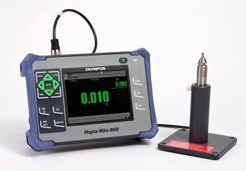 Olympus NDT Introduces the Magna-Mike 8600 Hall Effect Thickness Gauge