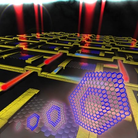 Graphene technique allows high-quality p-n junctions