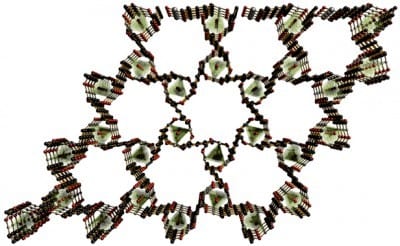 New MOF type able to filter subtances from water