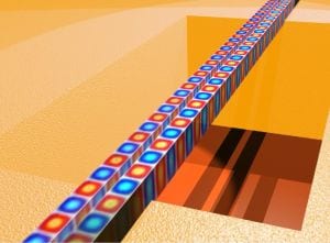 Optical circuits from polycrystalline diamond