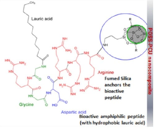 Fumed silica nanoparticles to functionalise artificial organs