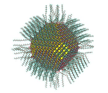 Unexpected water traces found in semiconducting nanocrystals