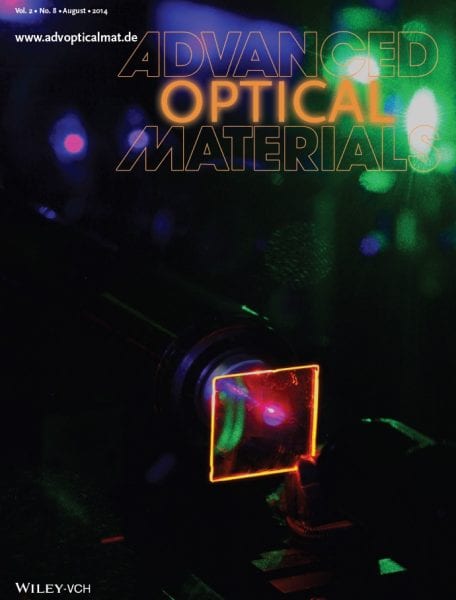 Advanced Optical Materials - August Issue Covers