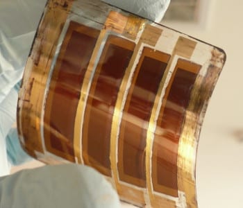 New processing methods for flexible perovskite solar cells