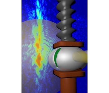 Imaging the mechanical response of nanostructured composites