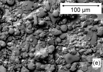 Adhesion of Volcanic Ash Particles