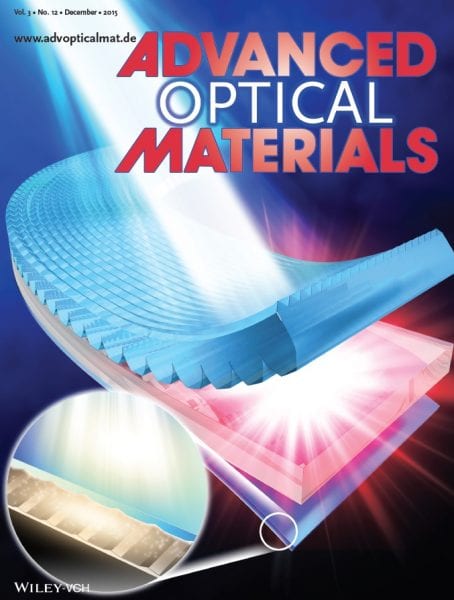 Advanced Optical Materials – December Issue Covers