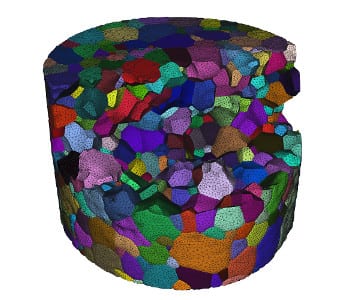 Turning 3D Grain Maps into a Finite Element Mesh