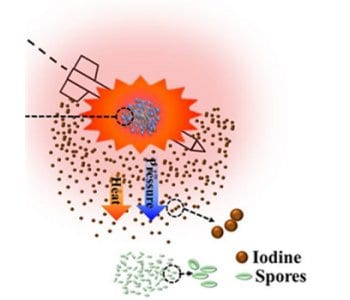 Highly Reactive Biocidal Energetic Composite