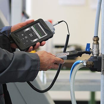 New ultrasonic testing device