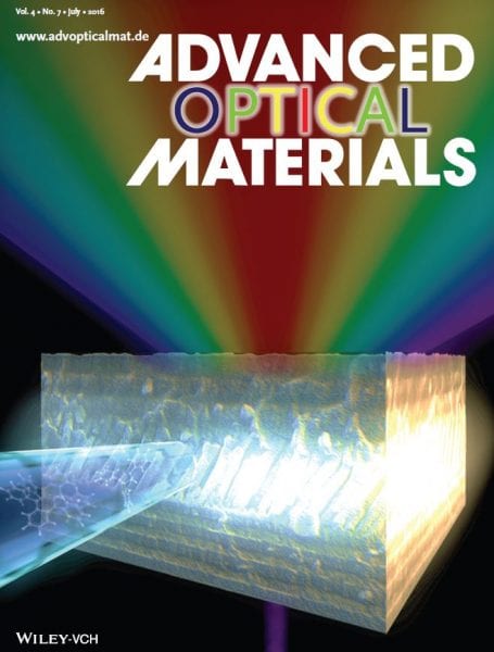 Advanced Optical Materials - July Issue Covers - Advanced Science News
