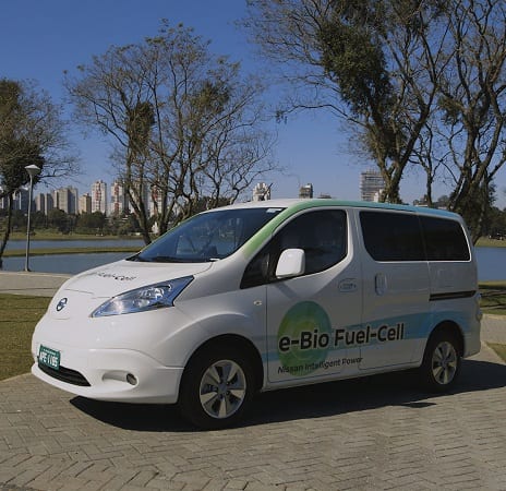 Bio-ethanol fuel-cell vehicle with 600km range