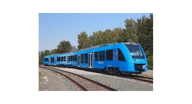 Zero-emission, hydrogen-powered train