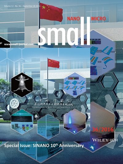 New special issue in Small celebrates 10 years of research at SINANO