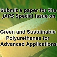 Paper call: submit to a special Issue of the Journal of Applied Polymer Science
