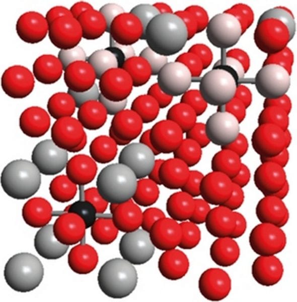 An ab initio Study of Carbon-Induced Ordering in Iron-Based Alloys