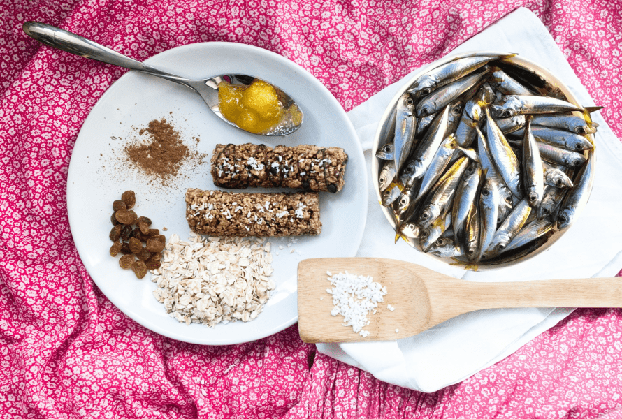 Something Tastes Fishy: Granola Bars with Added Nutritional Benefits