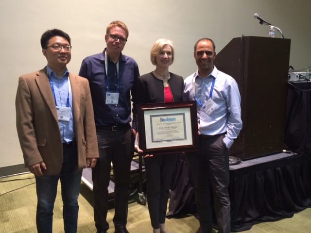 Biopolymers Murray Goodman Memorial Prize awarded to Jennifer A. Doudna