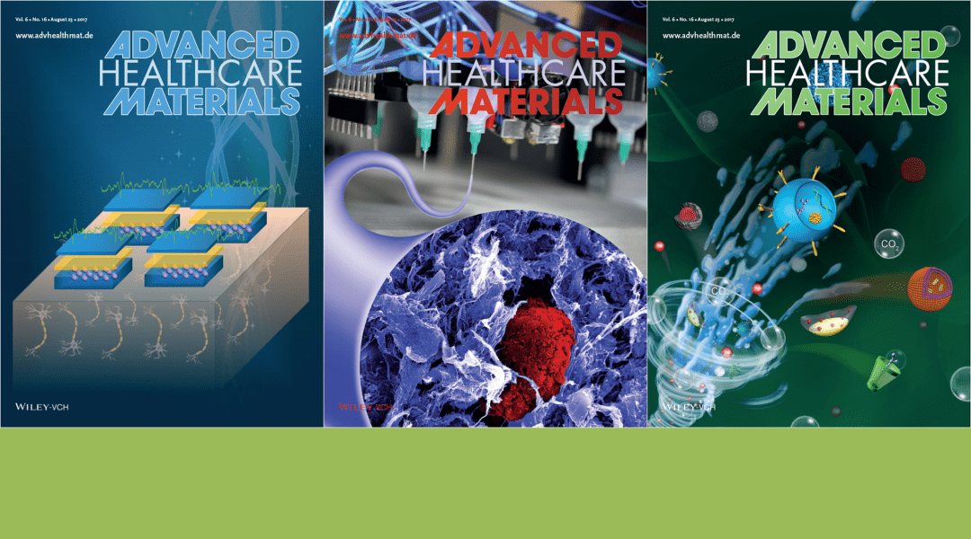 Cover Art Featuring 3d Bioprinting Supercritical Fluid Technology And Electrocorticography Advanced Science News