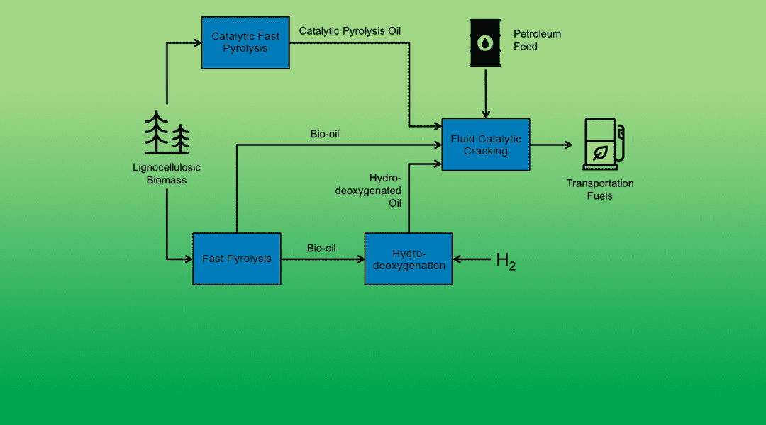 Co-Processing Bio-Oil Drop-In Biofuels by Fluid Catalytic Cracking