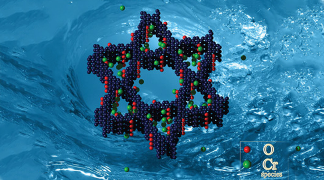 Star-Shaped Structures Rapidly Remove Chromium from Water