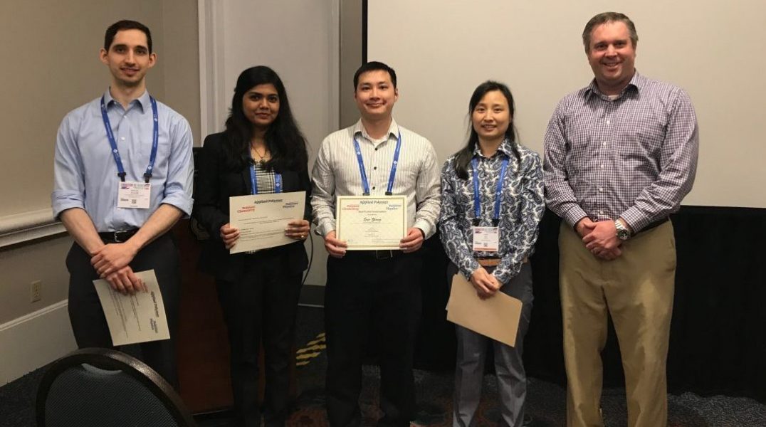 Journal of Polymer Science Book Prize Winners at the 2019 ACS Spring Meeting