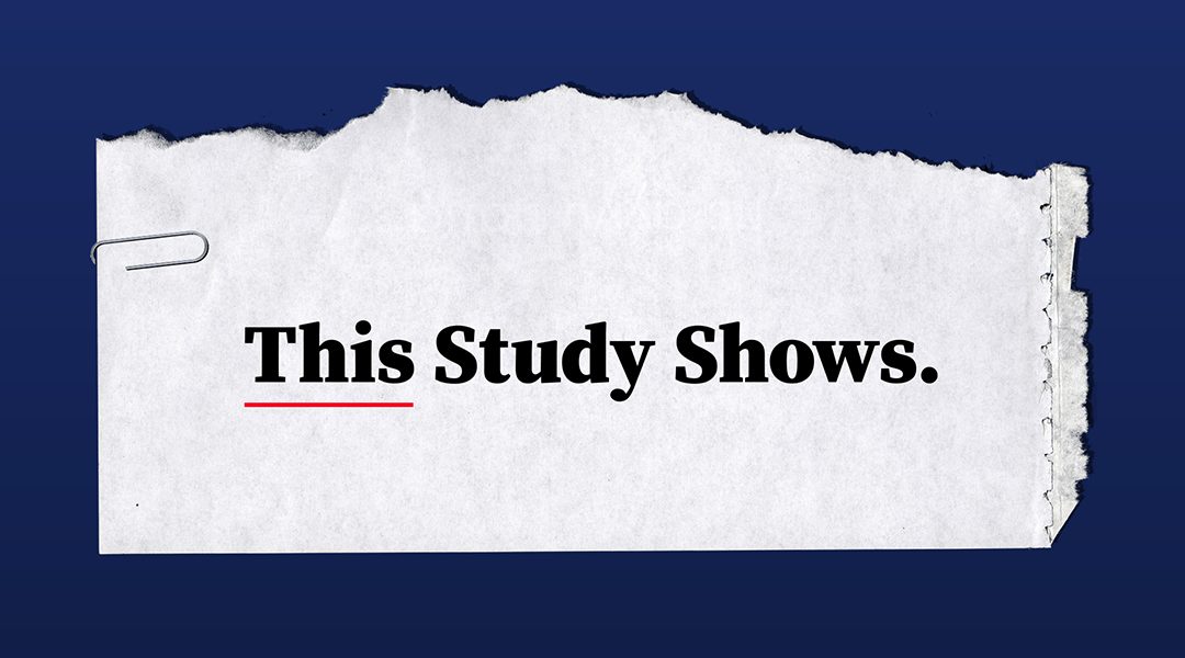 New Podcast: This Study Shows